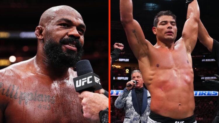 Jon Jones speaks after his win at UFC 309, Paulo Costa reacts to his win at UFC 318.