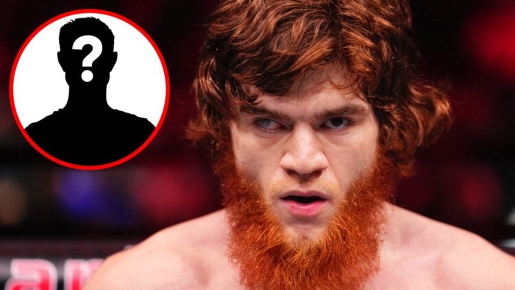Shara Magomedov prepares to face Michael Page at UFC Saudi Arabia, inset mystery icon