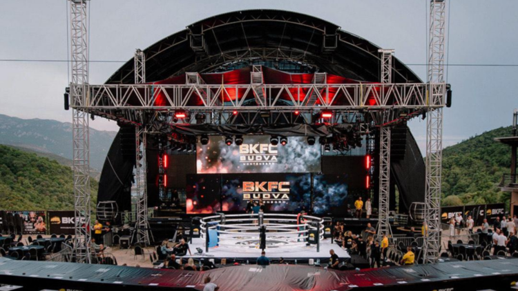 BKFC Fight Night event in Budva, Montenegro