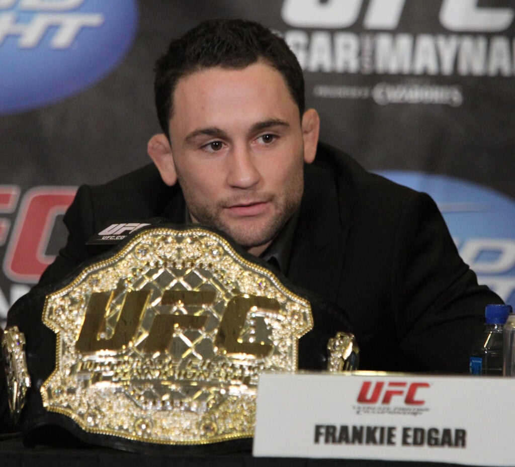 Frankie Edgar at the UFC 125 post-fight press conference