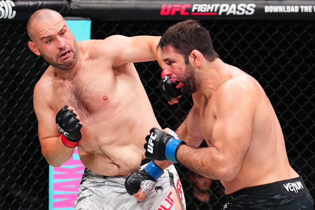 Martin Buday fighting Marcus Buchecha