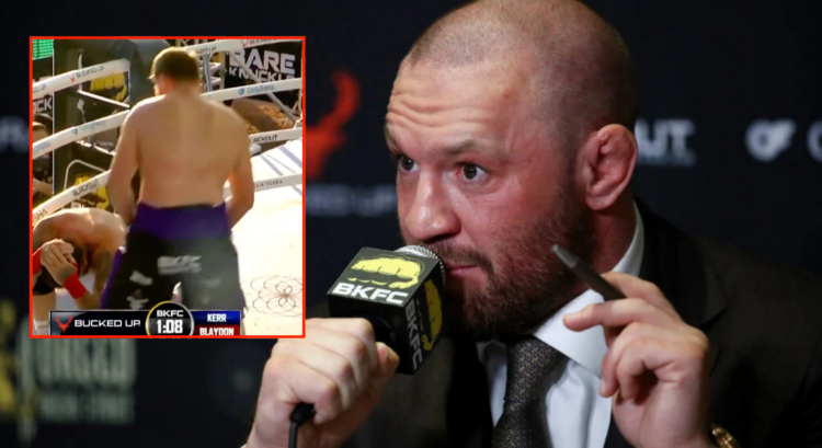 Conor McGregor speaks at a BKFC press conference, Cory Kerr knocks out Dillon Blaydon