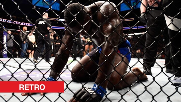 Anthony Johnson following his UFC 210 title fight against Daniel Cormier