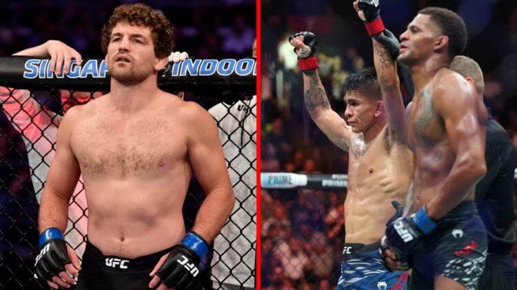 Ben Askren prepares to fight Demian Maia, Patchy Mix reacts to losing by decision at UFC 316.