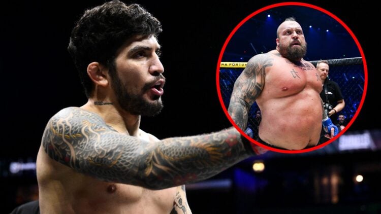 Dillon Danis reacts to his Misfits 22 MMA win, Eddie Hall following his MMA debut at KSW 105.
