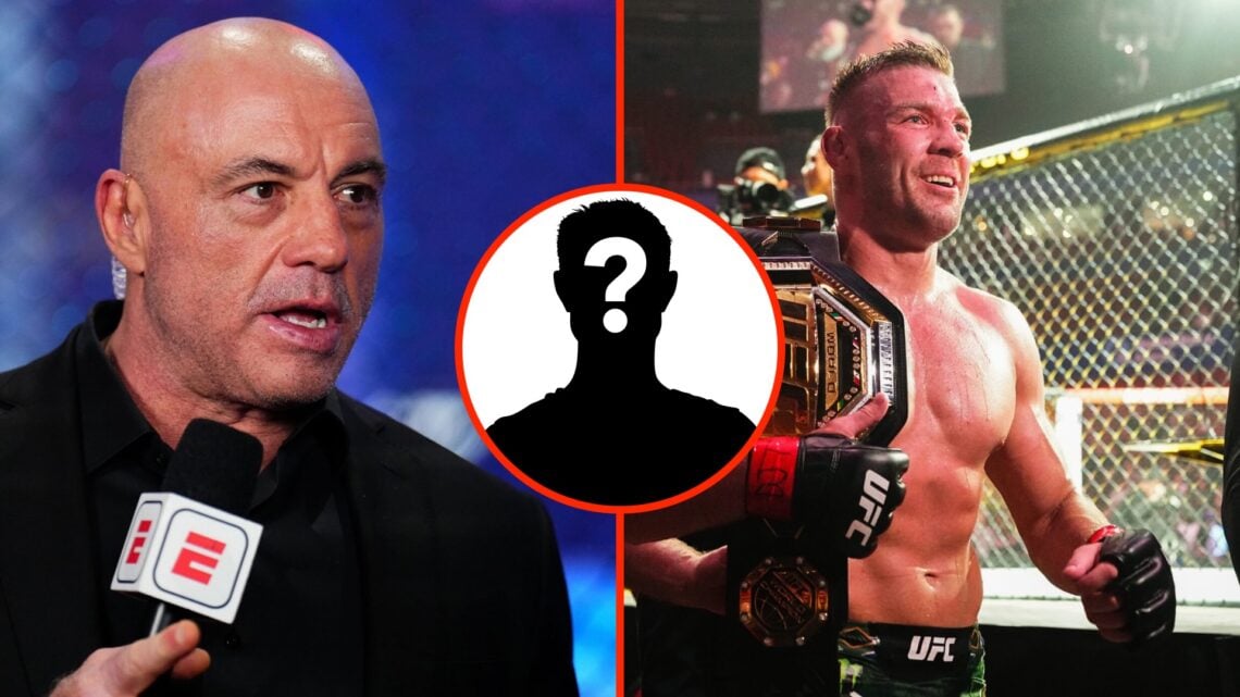 Joe Rogan on the broadcast at UFC 313 split with Dricus Du Plessis leaving the cage following UFC 312