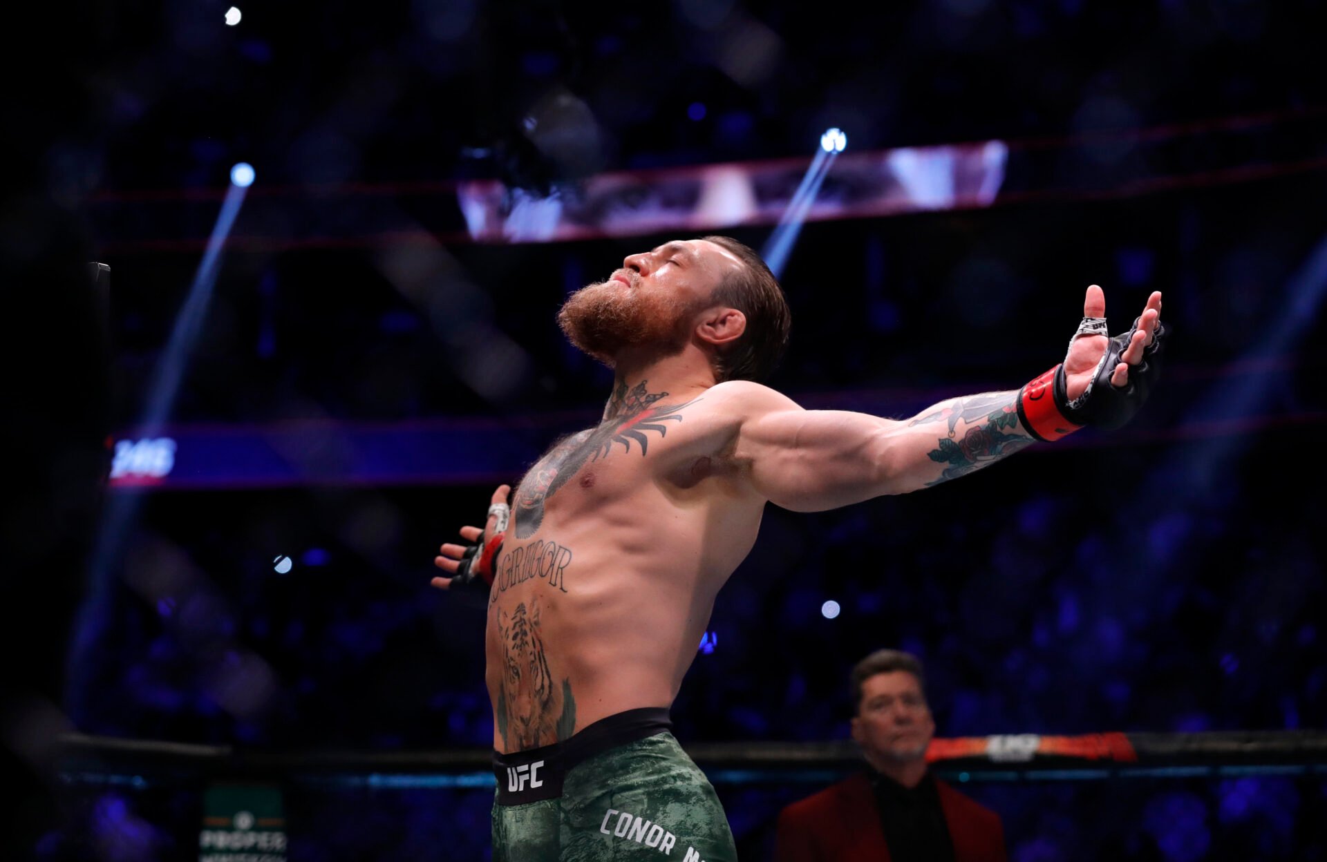 Conor McGregor before fighting Donald Cerrone