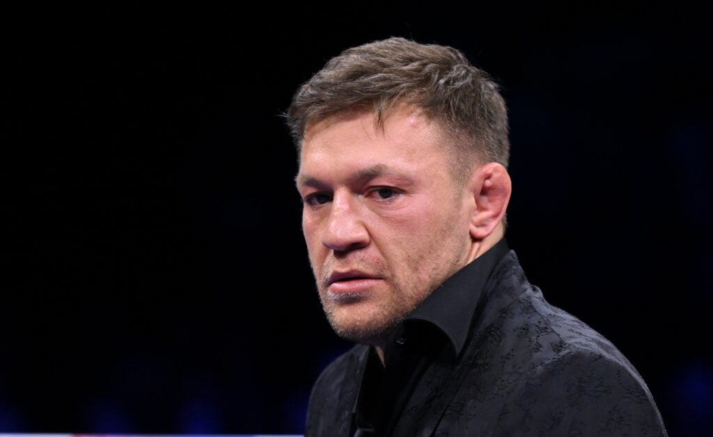 Conor McGregor at Katie Taylor vs Chantelle Cameron