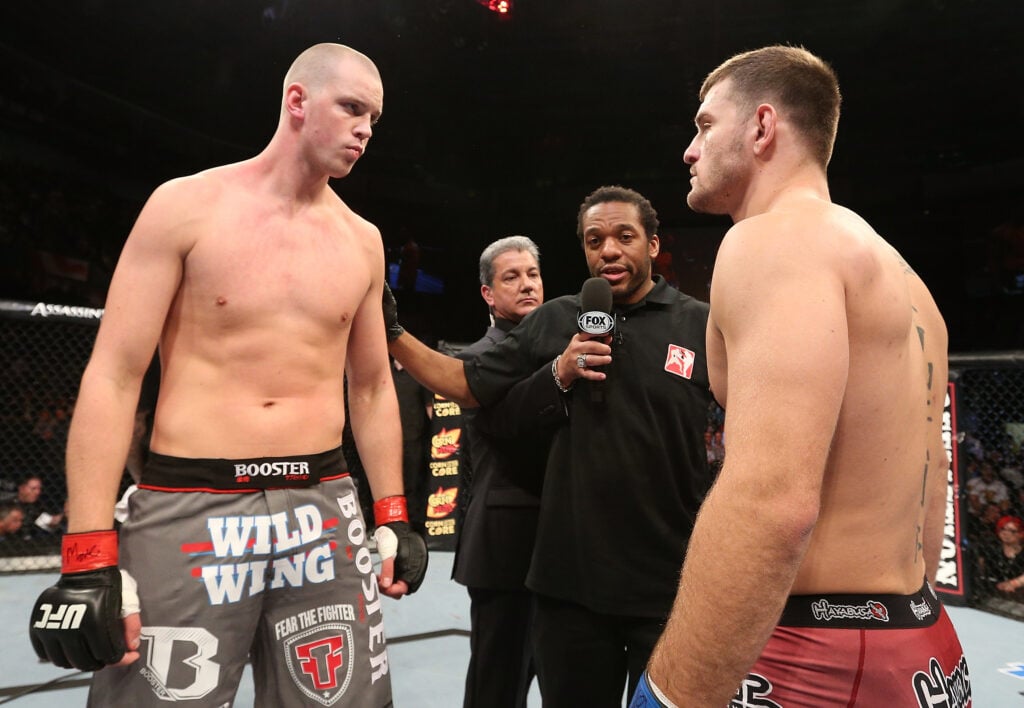Stefan Struve faces off with Stipe Miocic in UFC main event