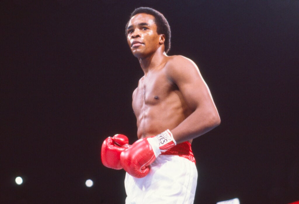 Sugar Ray Leonard Takes on Tommy Hearns in 1981
