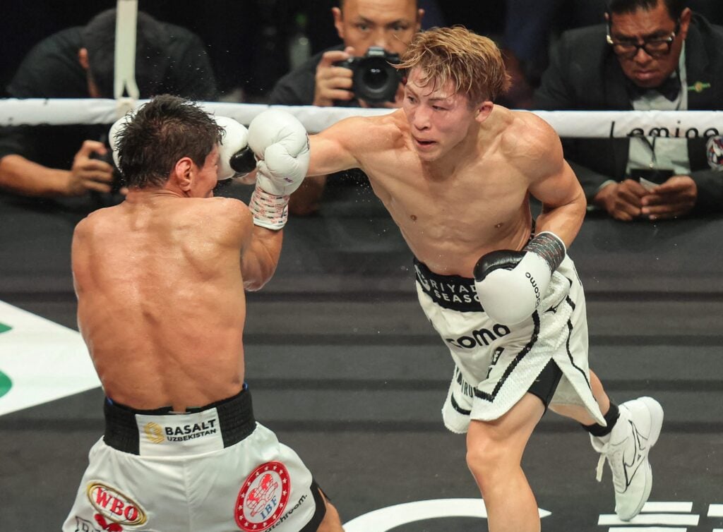 Naoya Inoue boxing Murodjon Akhmadaliev