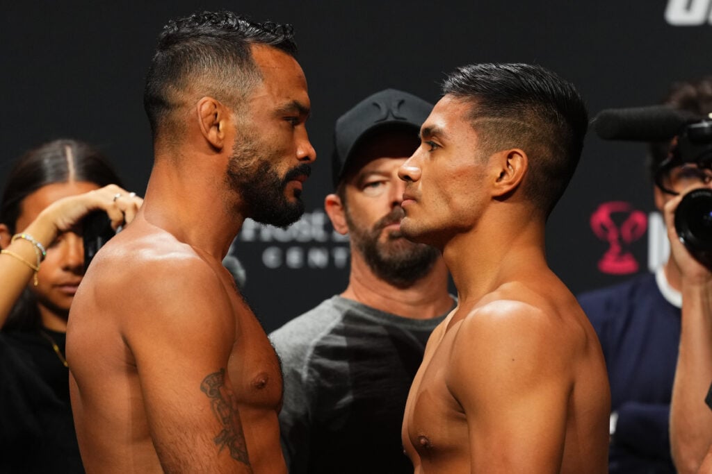 Noche UFC: Lopes vs Silva Ceremonial Weigh-in