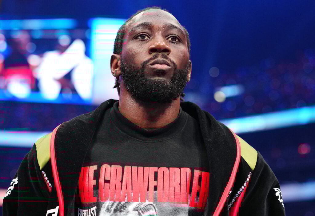 Terence Crawford ahead of Canelo Alvarez fight