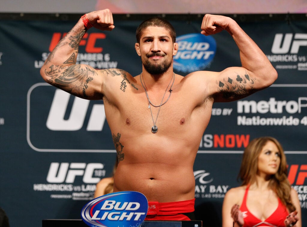 Brendan Schaub weighing-in