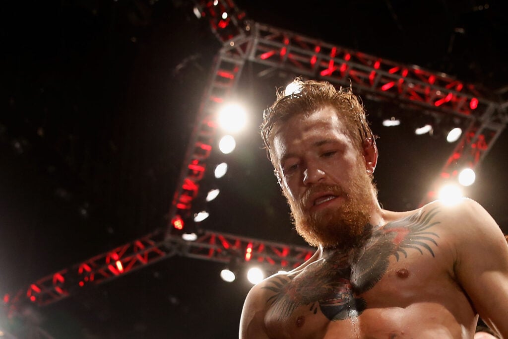 Conor McGregor after Chad Mendes fight