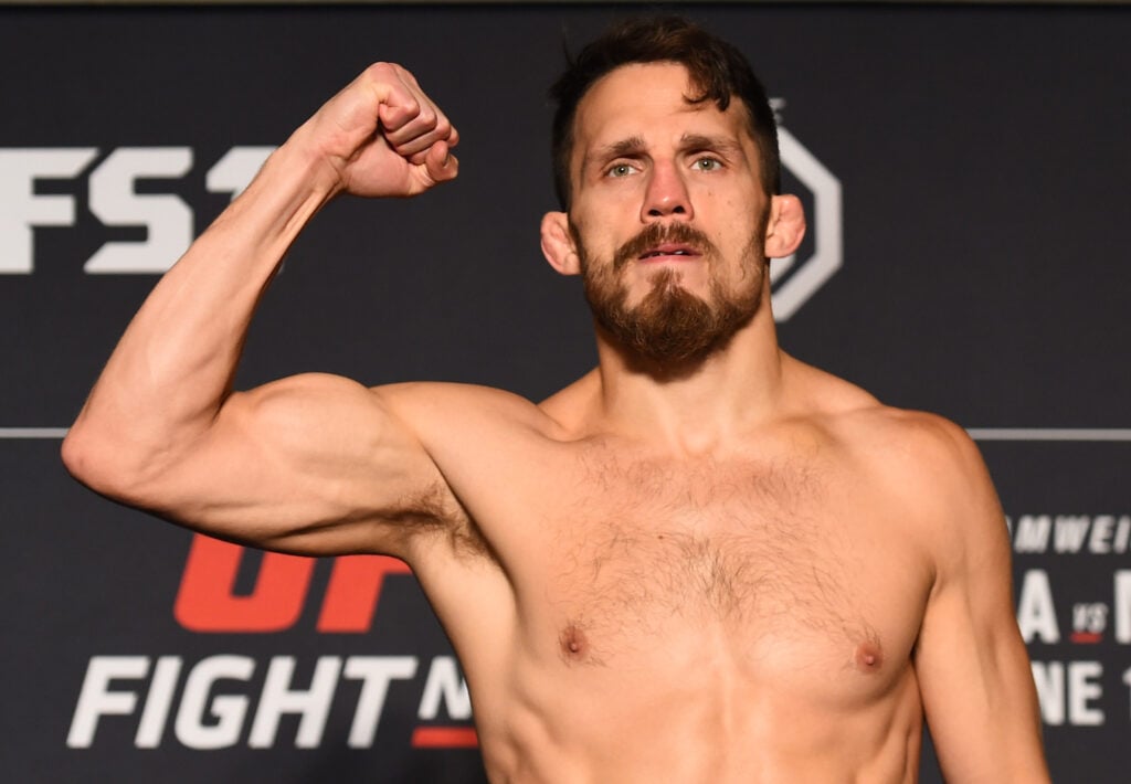 Jake Ellenberger weighing-in