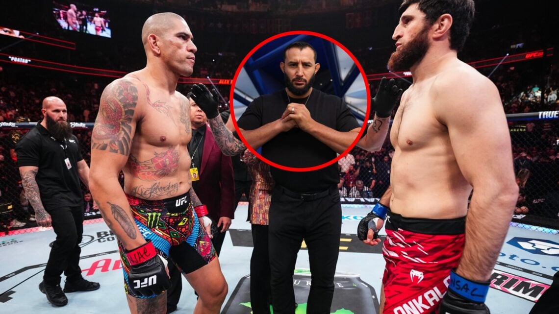 Alex Pereira faces off with Magomed Ankalaev at UFC 320