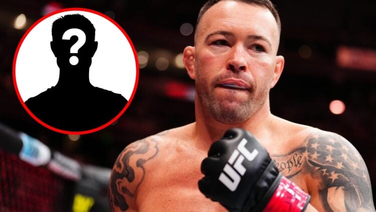Colby Covington prepares to face Joaquin Buckley at UFC Tampa, inset mystery icon