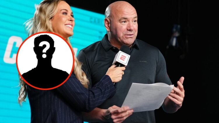 Dana White announces contract winners after Dana White's Contender Series season 9 week 5 with an overlay of a mystery