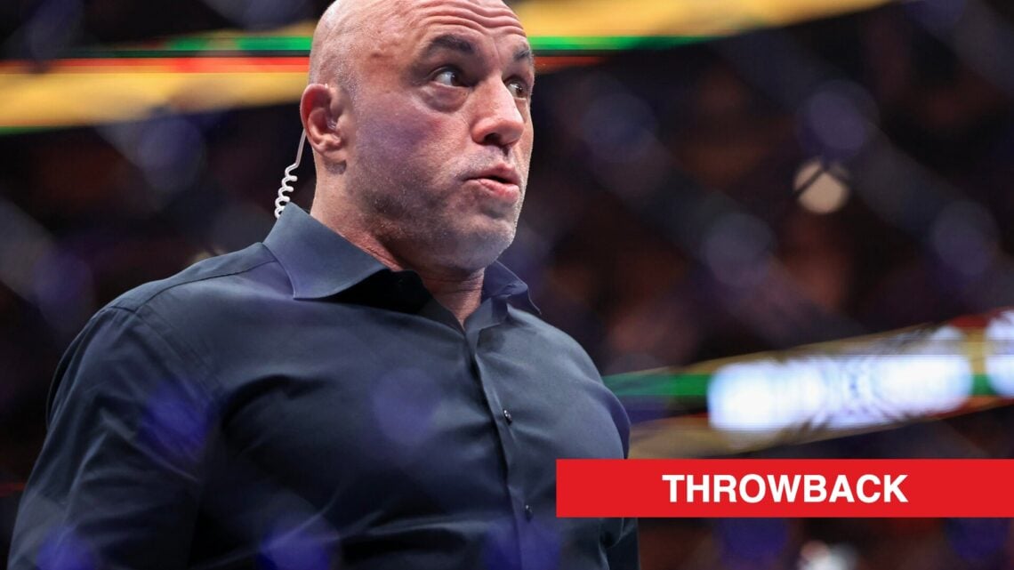 Joe Rogan reacts after Khamzat Chimaev vs. Dricus du Plessis