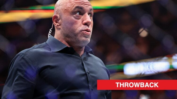 Joe Rogan reacts after Khamzat Chimaev vs. Dricus du Plessis