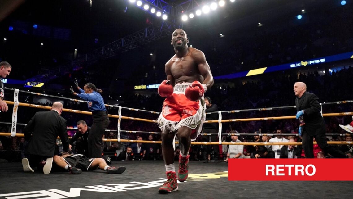 Terence Crawford following his KO win over David Avanesyan