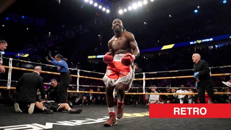 Terence Crawford following his KO win over David Avanesyan