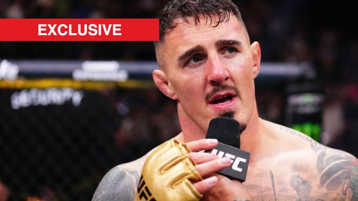 Tom Aspinall speaks after his KO win over Curtis Blaydes at UFC 304
