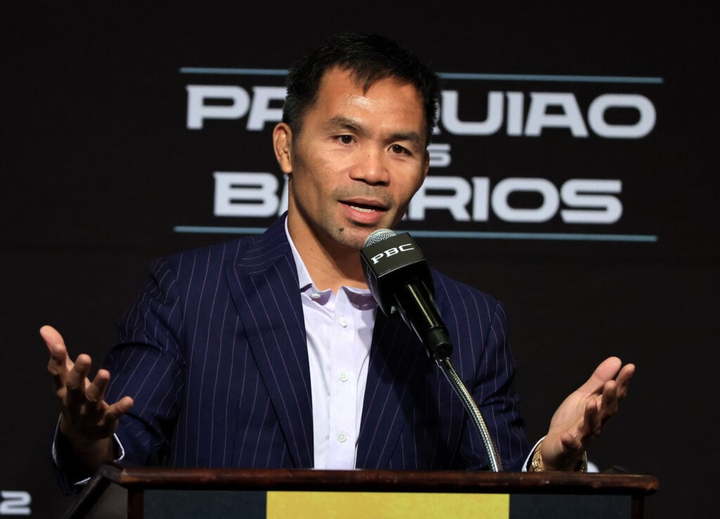 Manny Pacquiao’s world title shot delayed as boxer who ‘beat’ Gervonta Davis snatches his fight date