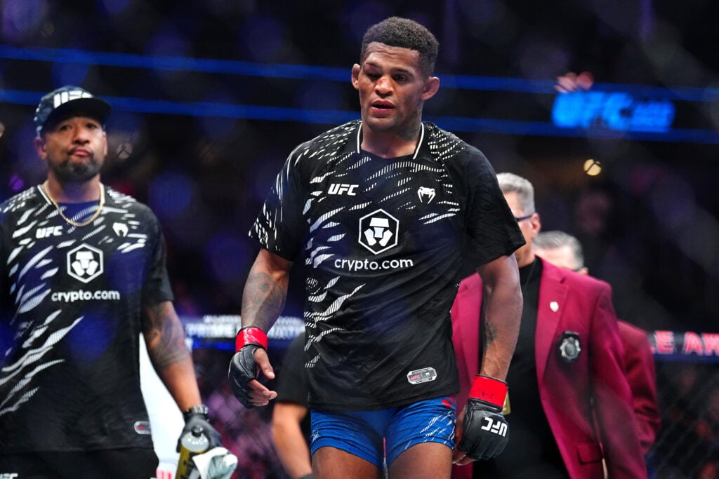 Patchy Mix looks dejected after UFC 320 loss