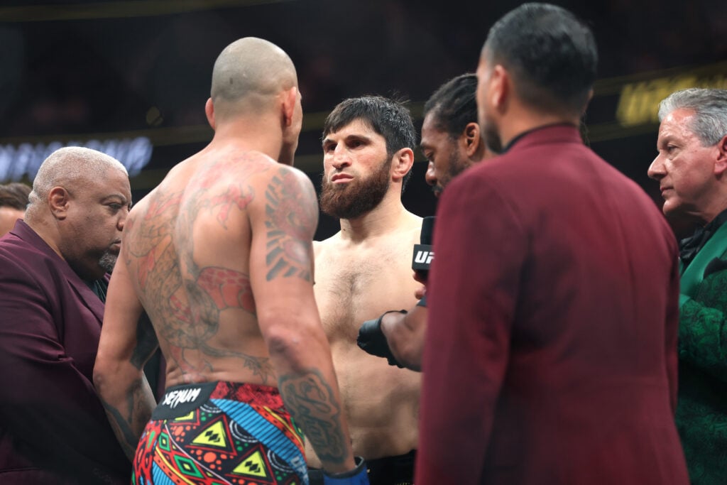 Magomed Ankalaev faces off against Alex Pereira at UFC 320