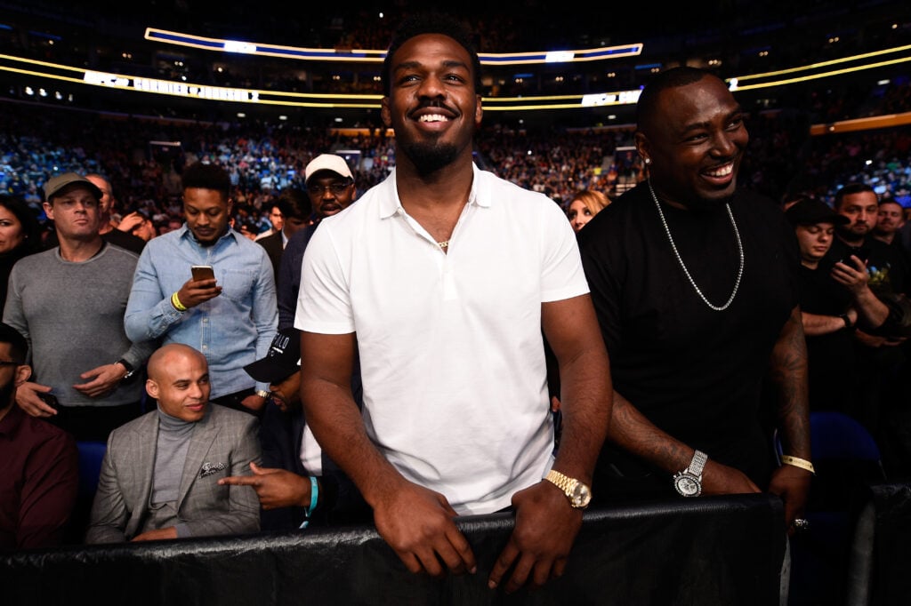 Jon Jones and Arthur Jones at UFC 210