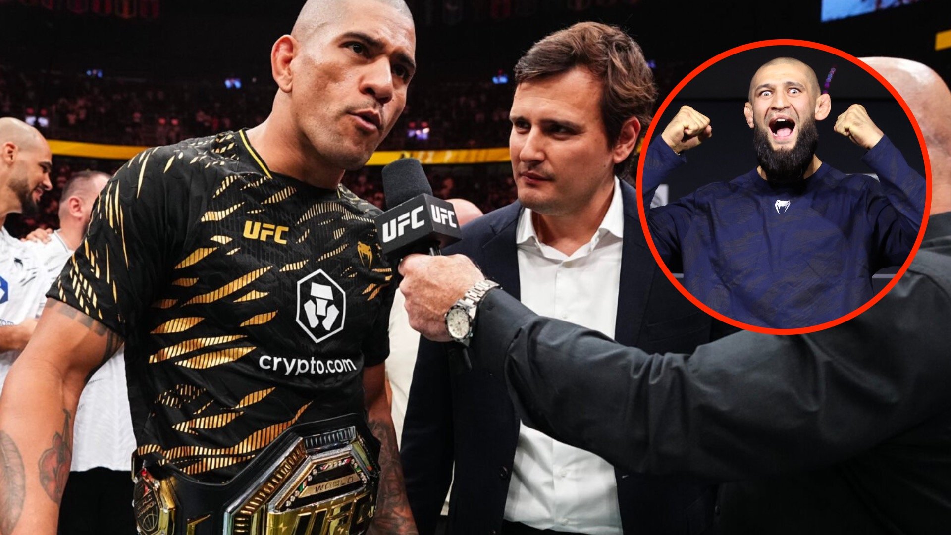 Alex Pereira responds to Khamzat Chimaev’s shock callout following UFC 320 title win