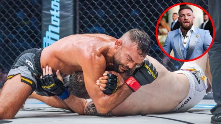 Ivan Buchinger submits Richie Smullen at OKTAGON 77.
