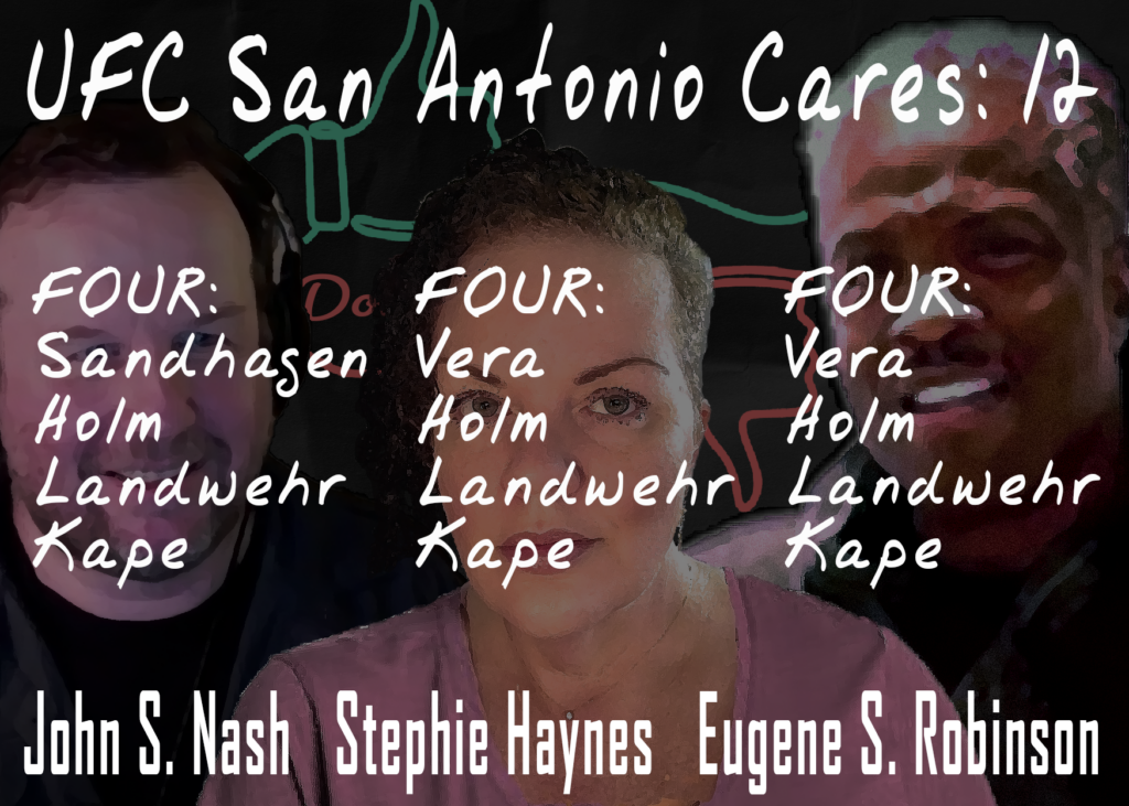 C/DC Podcast UFC San Antonio Care Tally Infographic