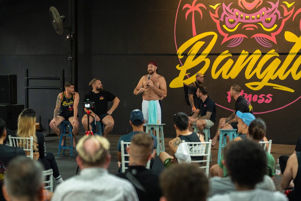 Tyson Fury at Bangtao Muay Thai & MMA