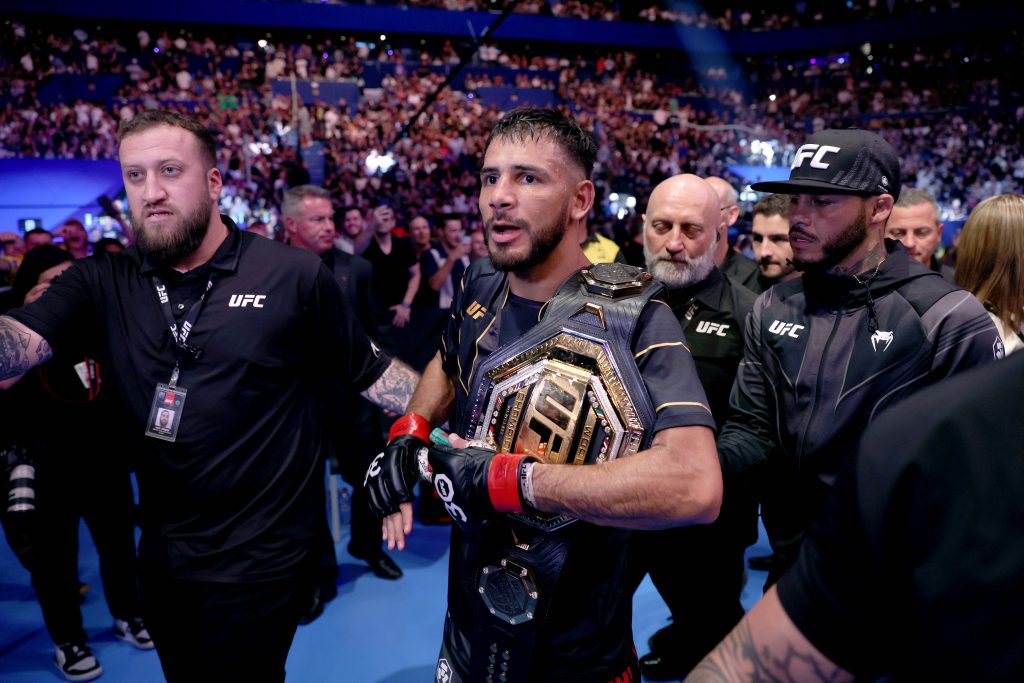 UFC 284 PERTH, Yair Rodriguez of Mexico is seen after winning his fight against Josh Emmett of the USA during their Featherweight interim title bout at UFC 284 at RAC Arena in Perth, Sunday, February 12, 2023. ( !ACHTUNG: NUR REDAKTIONELLE NUTZUNG, KEINE ARCHIVIERUNG UND KEINE BUCHNUTZUNG! PERTH WESTERN AUSTRALIA AUSTRALIA PUBLICATIONxINxGERxSUIxAUTxONLY Copyright: xRICHARDxWAINWRIGHTx 20230212001762815462