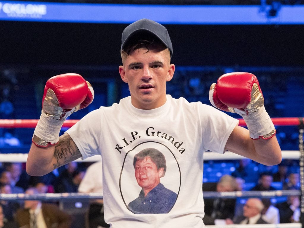 3rd March 2018, The SSE Hydro, Glasgow, Scotland; WBC Silver super-lightweight title fight, Josh Taylor versus Winston Campos; Undercard fight, Lee McGregor wins his Bantamweight contest versus Pablo Narvaez PUBLICATIONxINxGERxSUIxAUTxHUNxSWExNORxDENxFINxONLY ActionPlus11996076