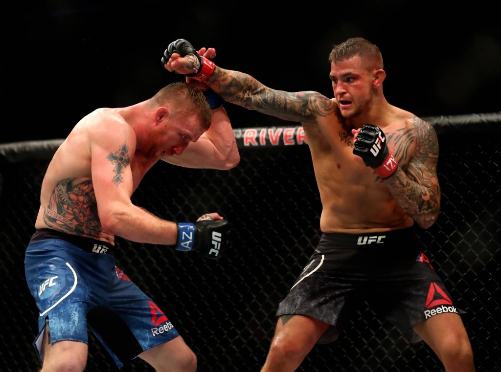 Dustin Poirier vs. Justin Gaethje headlines tonight's UFC 291 fight card