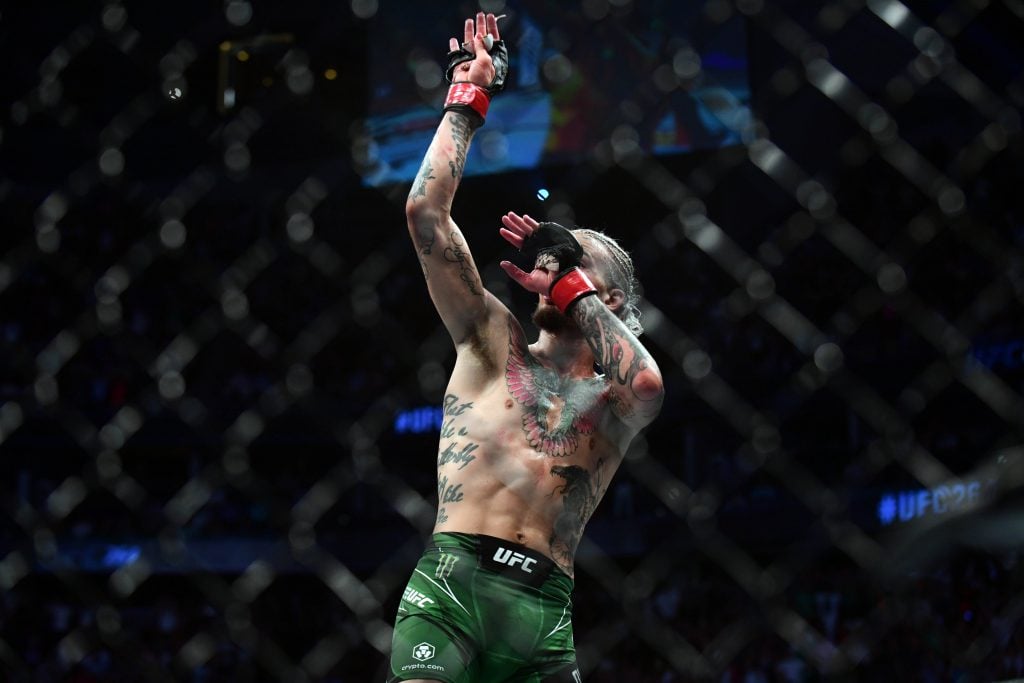 Sean O'Malley won the belt at UFC 292.