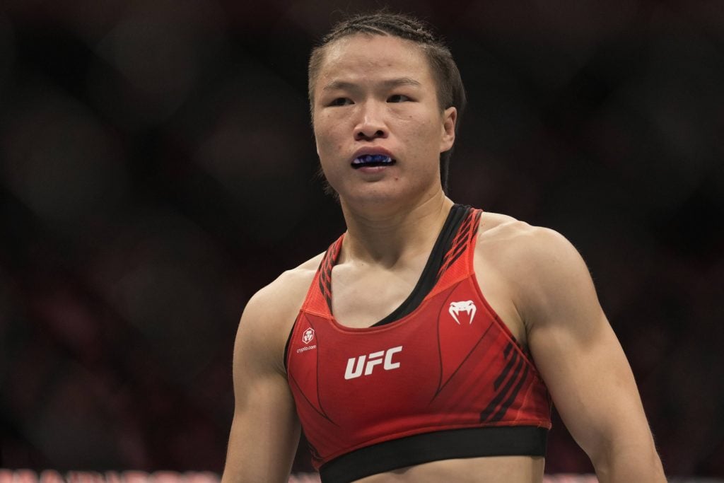 IMAGO/Sports Press Photo: Weili Zhang beat Amanda Lemos at UFC 292.