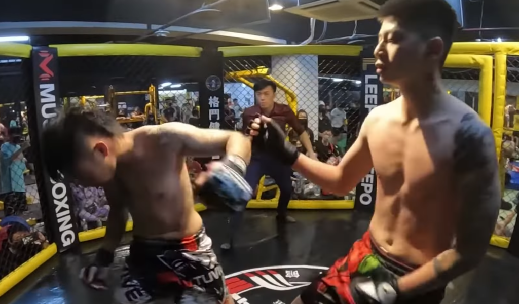 MMA fighter is hurt
