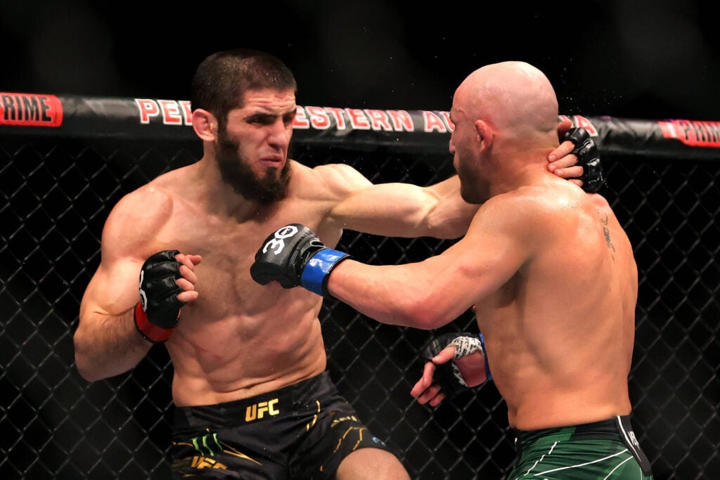 Islam Makhachev stormed through Alexander Volkanovski in their rematch at UFC 294
