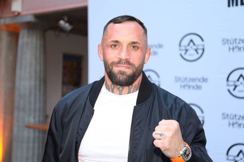 14.09.2023 Offenbach am Main, Capiol Mike Tyson - Eine Gala der Superlative MMA-Star Christian Eckerlin *** 14 09 2023 Offenbach am Main, Capiol Mike Tyson A gala of superlatives MMA star Christian Eckerlin