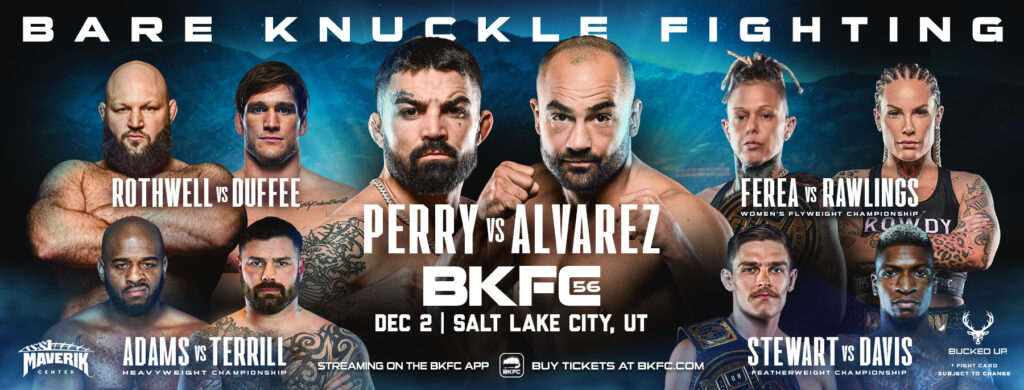 Eddie Alvarez vs. Mike Perry headlines BKFC 56