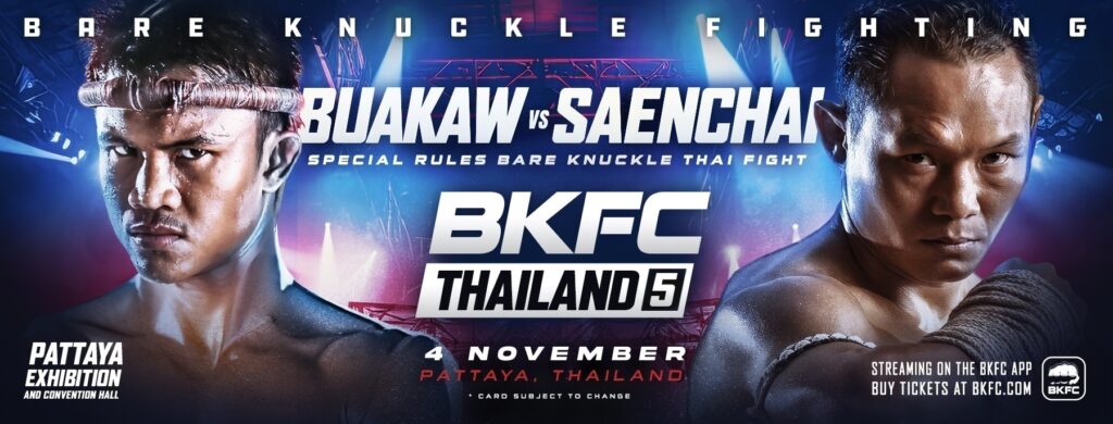 BKFC Thailand 5 Buakaw vs. Saenchai poster