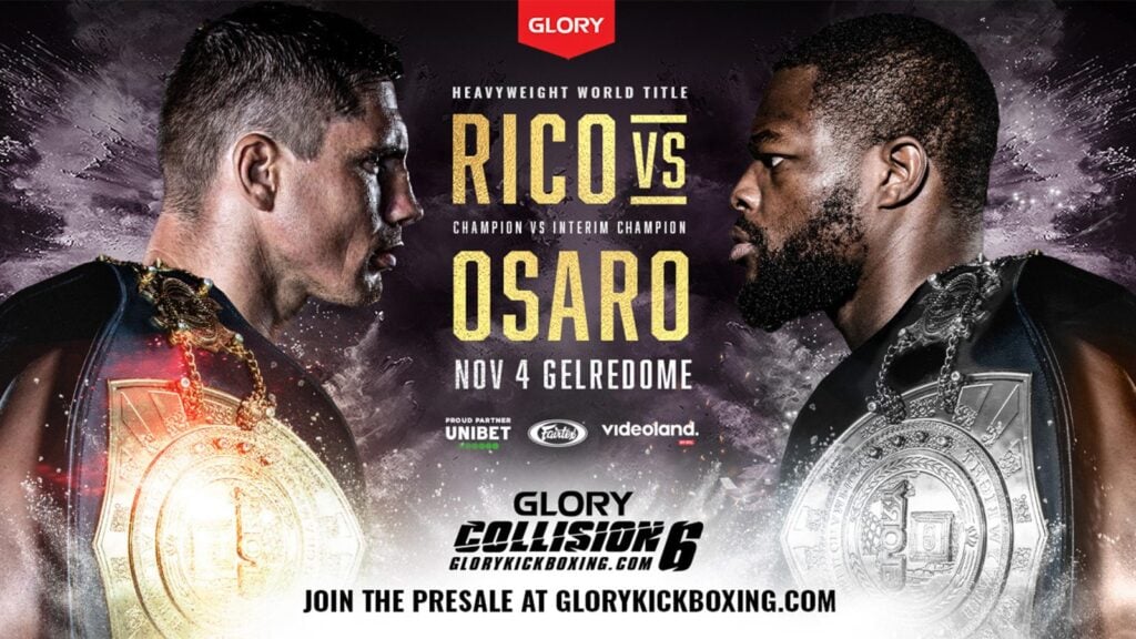 GLORY Collision 6 official poster.