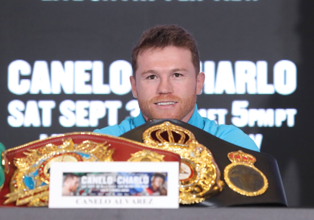 September 27 2023,Las Vegas,Nevadas,Nevada,MGM Grand Resort and Casino,Abschlußpressekonferenz,Final press conference, PK, Pressekonferenz Canelo,Saul Alvarez,Jermell Charlo,Boxen,Boxing Las Vegas Nevada USA CaneloCharloPC_Hoganphotos1825