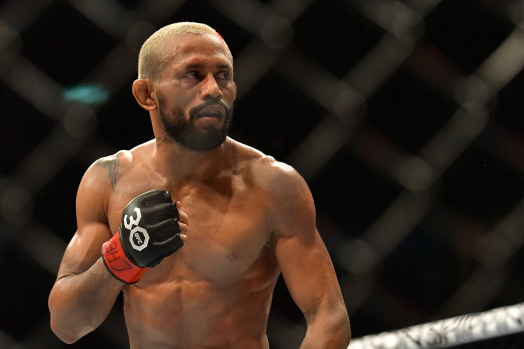 January 22, 2023, Rio de Janeiro, RJ, Rio de Janeiro, RJ, Brazil: RIO DE JANEIRO, RJ - JANUARY 22: Deiveson Figueiredo battles Brandon Moreno in their Flyweight fight during the UFC 283 event at Jeunesse Arena on January 22, 2023 in Rio de Janeiro, RJ, Brazil. Rio de Janeiro, RJ Brazil - ZUMAp175 20230122_zsa_p175_097 