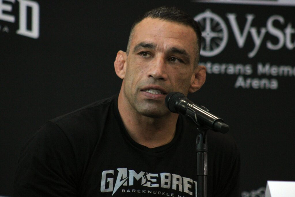 Syndication: Florida Times-Union Fabricio Werdum speaks during a press conference, PK, Pressekonferenz on September 6, 2023, before the Gamebred Bareknuckle MMA event in Jacksonville, Florida. Clayton Freeman Florida Times-Union , EDITORIAL USE ONLY PUBLICATIONxINxGERxSUIxAUTxONLY Copyright: xClaytonxFreeman FloridaxTimes-Unionx 21356207